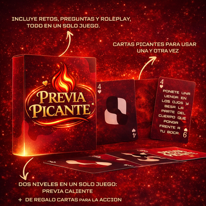 4X1 - Cards for foreplay + Cards for action + 20 Sexual Challenges and 20 Roles & Scenarios AS A GIFT
